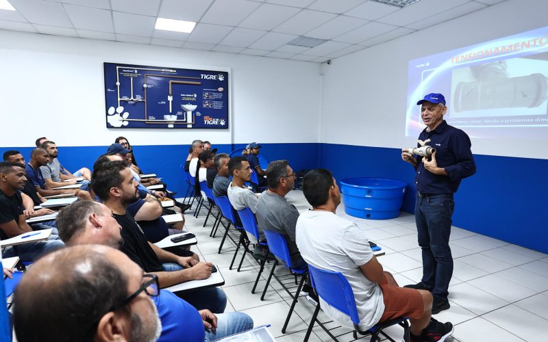 Tigre abre vagas para curso misto de instalação hidráulica em Natal (RN)