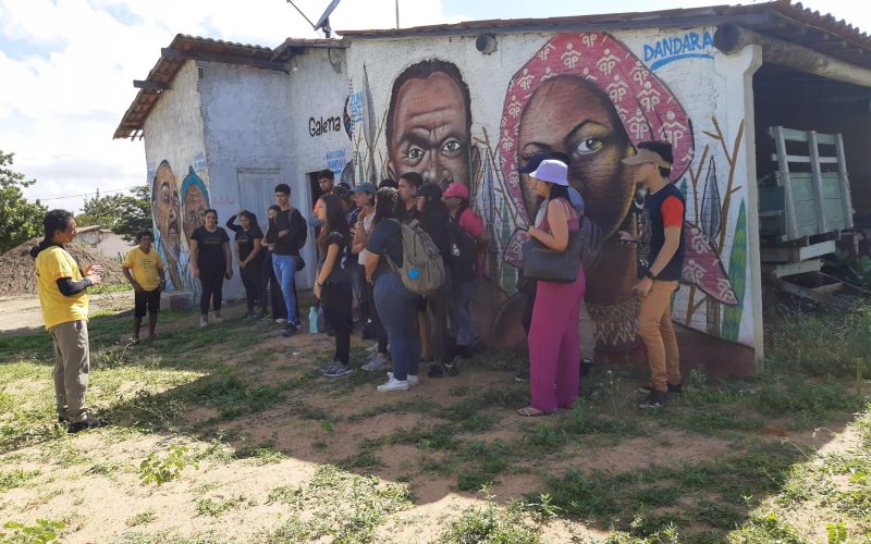 Estudantes da Ufersa participam de caravana pedagógica em comunidade quilombola