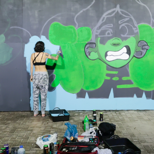 Grafite potiguar brilha na segunda edição do Cena Nordeste Festival em Alagoas