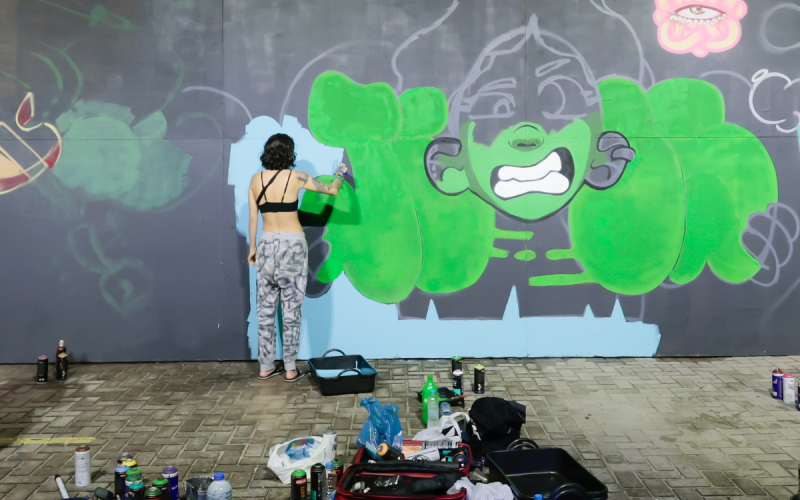 Grafite potiguar brilha na segunda edição do Cena Nordeste Festival em Alagoas