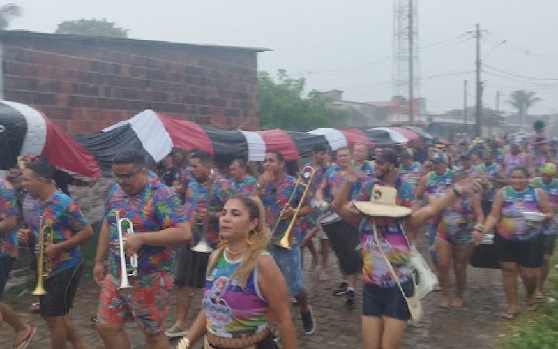 Bloco Minha Cobra surpreende e agita bairro da Redinha com cobra gigante no carnaval