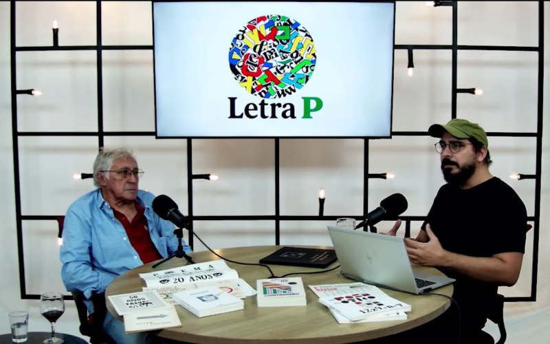 Podcast LetraP estreia com entrevista inédita de Falves Silva, precursor do Poema/Processo