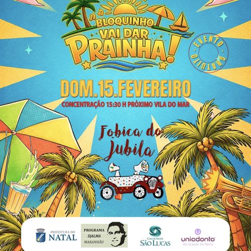 Bloquinho “Segura que deu Onda” e “Vai dar Prainha” se unem no domingo de Carnaval