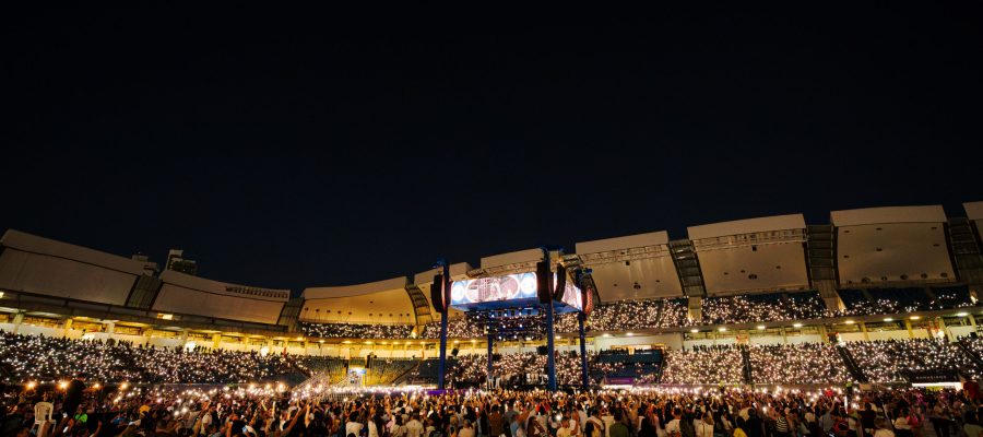 Bote Fé Natal com Maria entra para a história da Arena das Dunas com maior público da história