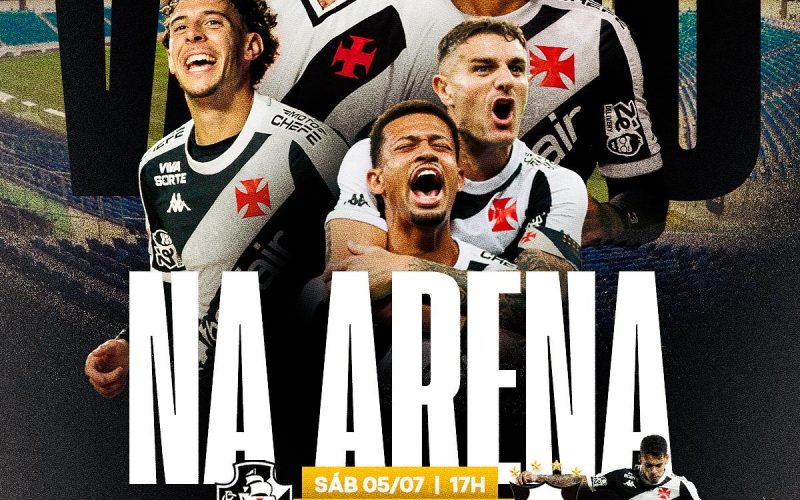 Vasco (RJ) e Montevideo Wanderers farão amistoso internacional na Arena no dia 05