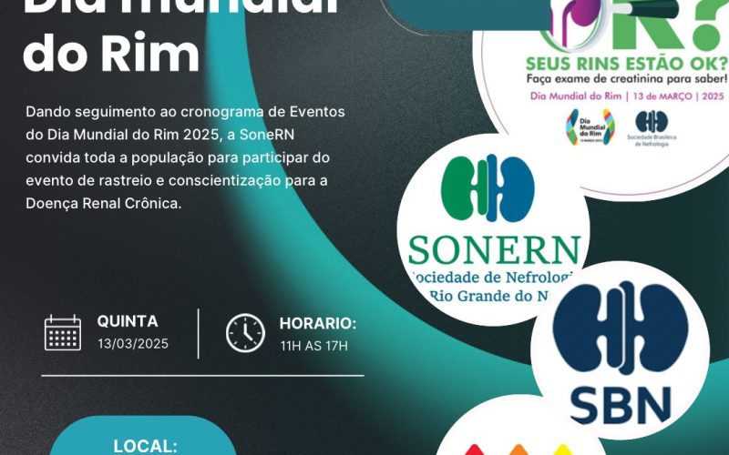 Shopping Midway Mall sedia ação do Dia Mundial do Rim