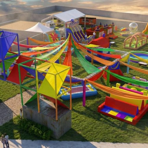 Maior parque temático do litoral sul chama atenção na praia de Pirangi