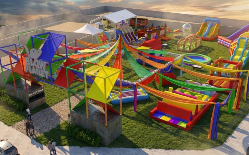 Maior parque temático do litoral sul chama atenção na praia de Pirangi