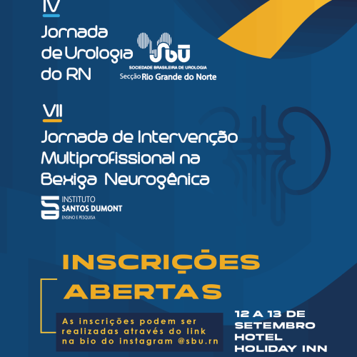 SBU-RN abre inscrições para a IV Jornada de Urologia 