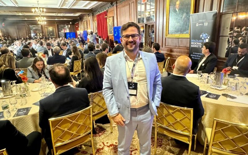 Jean Valério representa o RN na agenda empresarial da Brazilian Week em Nova Iorque