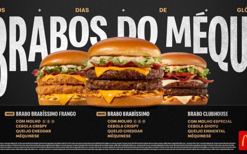 Sanduíches Brabo do McDonald’s viram “Brabíssimos” com retorno do molho do CBO