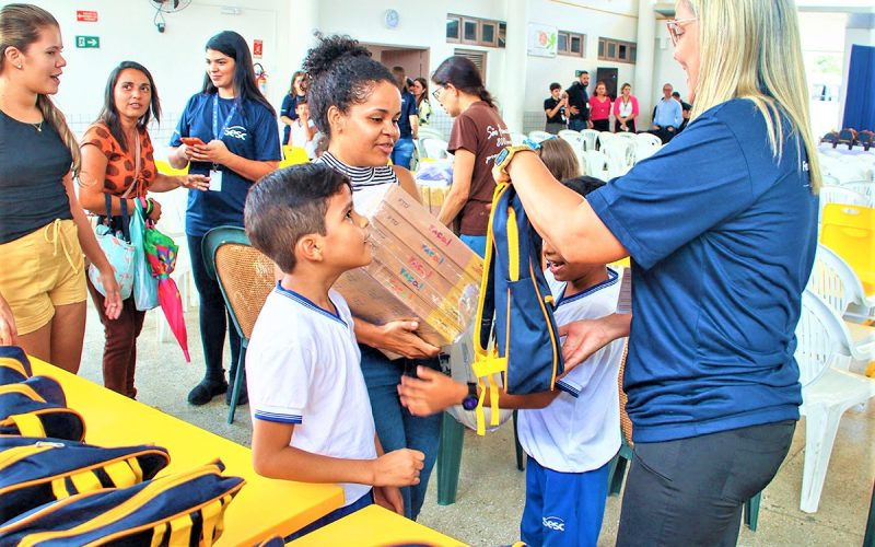 Sesc RN fará doação de 712 kits escolares aos alunos da capital e interior