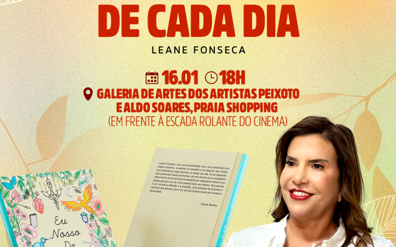 Jornalista lança “Eu Nosso de Cada Dia”: uma obra que reflete sobre a vida e a jornada interior
