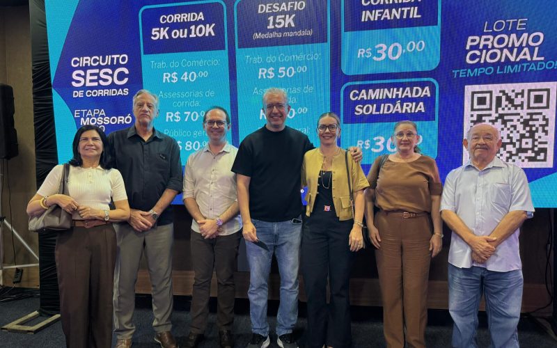 Sesc RN lança Jogos dos Comerciários e maior corrida da região Oeste potiguar