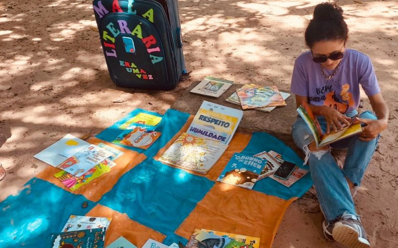 Mala Literária: conheça o projeto itinerante que está democratizando o acesso à leitura em Natal