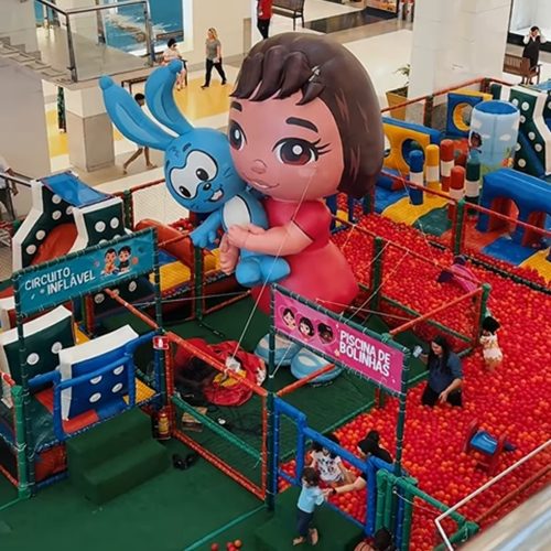 Parque “Vamos Brincar com a Turma da Mônica” chega ao Midway Mall