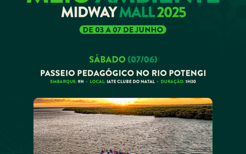 Midway Mall realizará Semana do Meio Ambiente e promoverá evento infantil gratuito