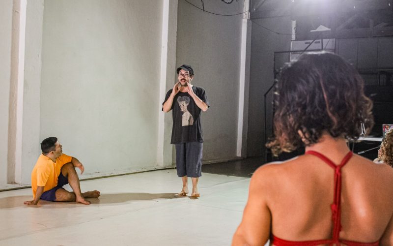 Bailarinos do Giradança fazem residência para montagem de novo espetáculo