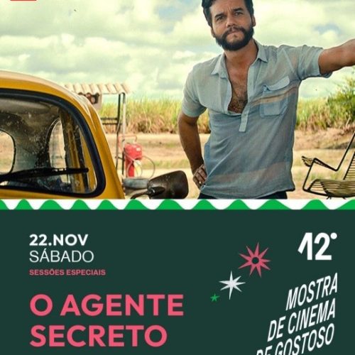 Sessão Especial com “O Agente Secreto” acontece neste sábado na Mostra de Cinema de Gostoso