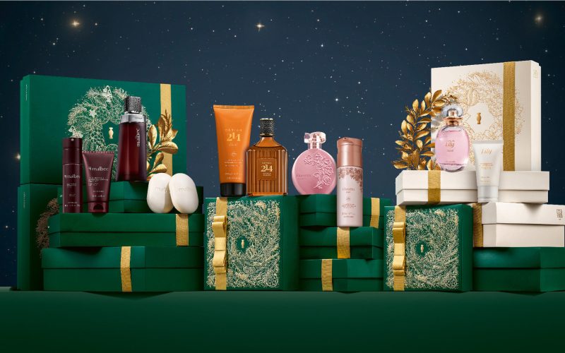 Presentes para surpreender no Natal: O Boticário lança 60 kits e combos a partir de R$17,90