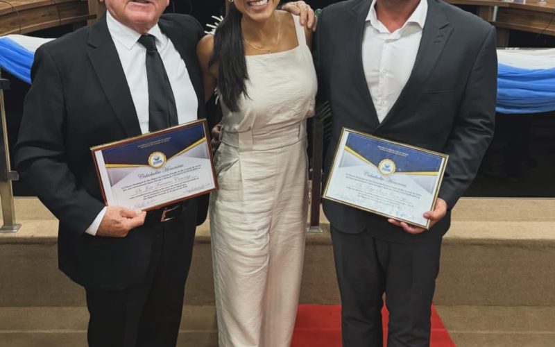 Diretores do Nanii recebem título de Cidadão Gostosense em semana do último Caldeirão de Verão no RN