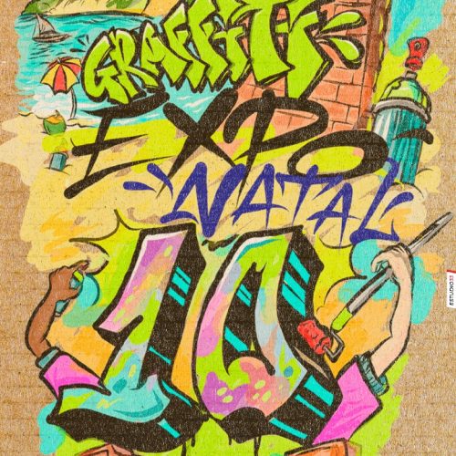 Graffiti Expo Natal chega à sua 10ª edição reunindo artistas de Natal e do Nordeste