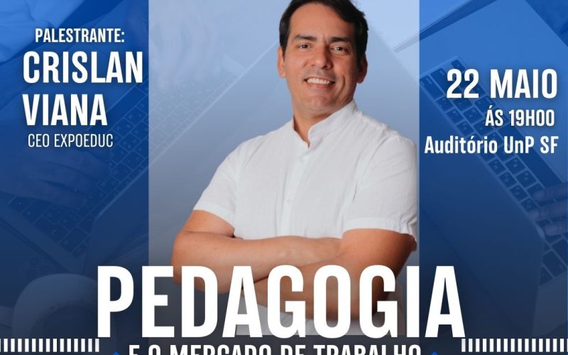 UnP tem inscrições abertas para palestra gratuita com CEO da Expoeduc, Crislan Viana