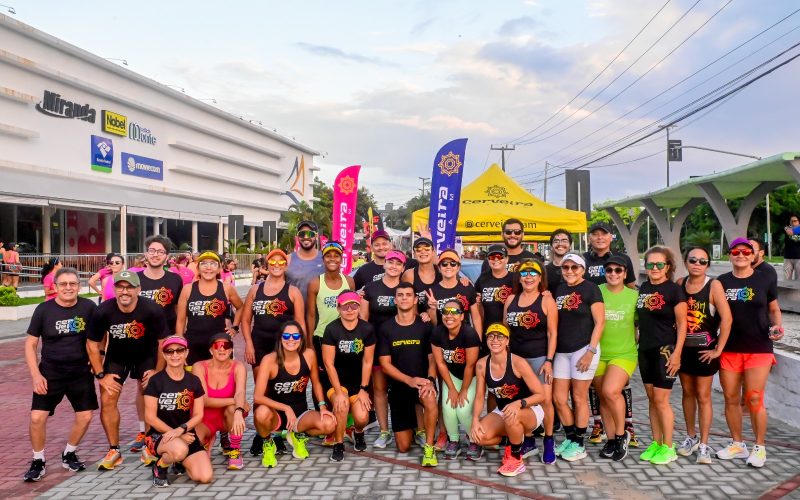 Praia Shopping realiza treinão em parceria com a Meia do Sol/SICRED neste sábado (27)