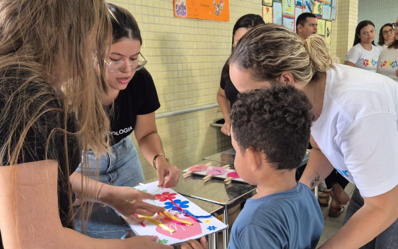 ABRIL AZUL: Projeto TEAmar leva ações de conscientização sobre o autismo a instituições de Mossoró