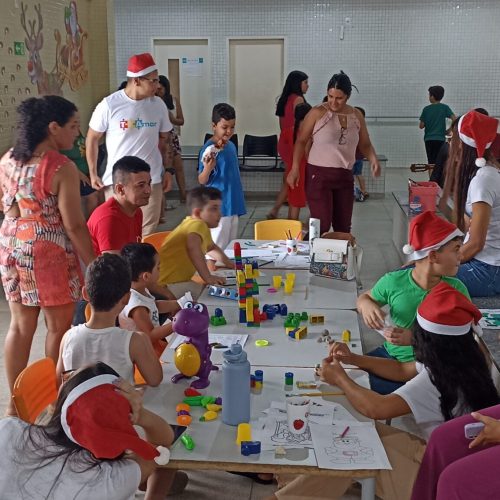 Projeto TEAmar realiza programação natalina no Centro Especializado de Reabilitação de Mossoró