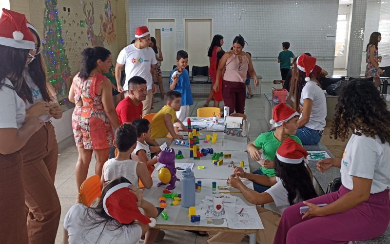Projeto TEAmar realiza programação natalina no Centro Especializado de Reabilitação de Mossoró