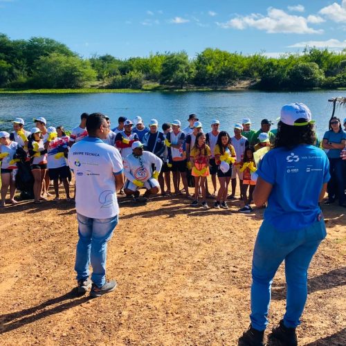 Projeto Vale Sustentável promove capacitação e limpeza de rio, no município de Pendências
