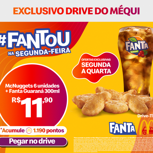 McDonald’s e Fanta se unem para resolver a Fome de Méqui da madrugada