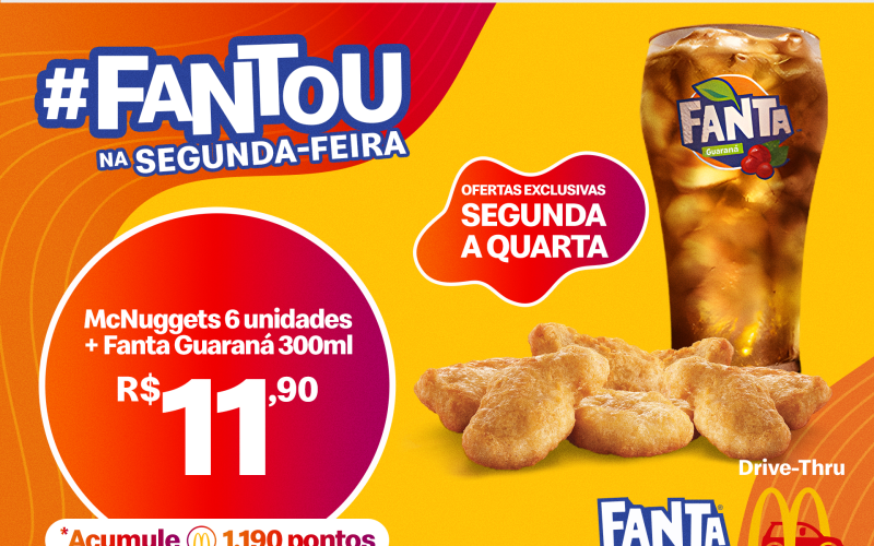 McDonald’s e Fanta se unem para resolver a Fome de Méqui da madrugada