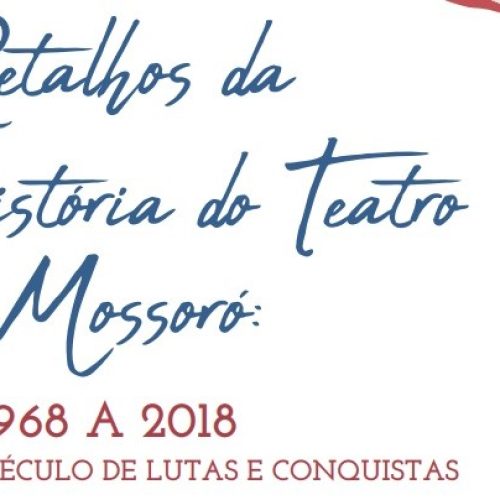 Eduern lança o livro “Retalhos da história do teatro em Mossoró”, do professor Felipe Caetano