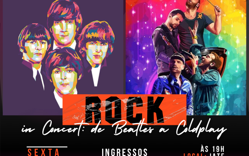“Rock in Concert beneficente: de Beatles a Coldplay” acontece dia 27 no Iate Clube do Natal