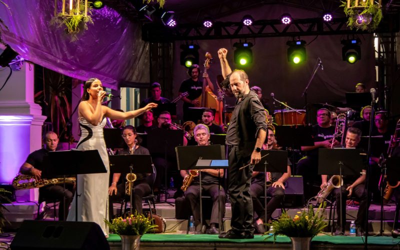 Hoje tem show da SESI BIG BAND e Bia Gurgel em Caicó com artistas locais como convidados