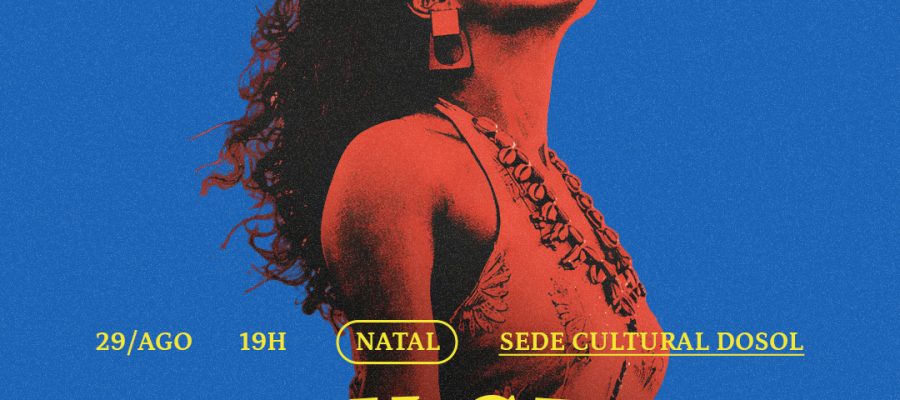 Dani Cruz inicia, neste sábado (29), a circulação do show do seu primeiro álbum “Canto de Sol”