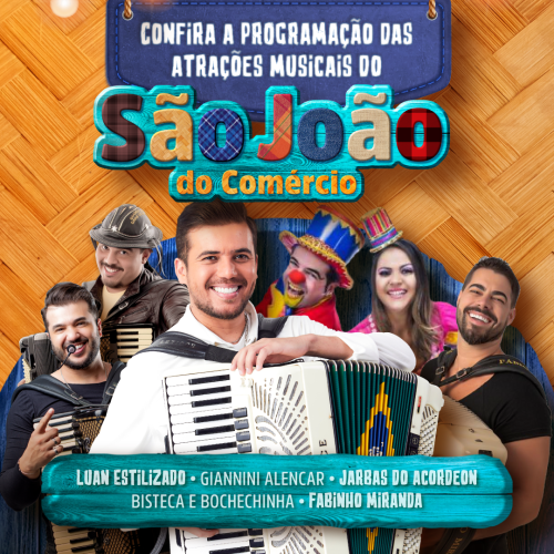 São João do Comércio: Praça Cívica recebe show gratuito de Luan Estilizado nesta sexta (12)