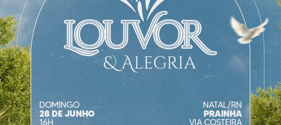 Louvor & Alegria terá segunda edição gratuita com shows de Alice Maciel, Rafaella Marçal e Raquel Di Lima