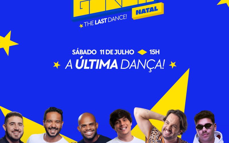 GINGA Natal promove “A Última Dança” neste sábado com shows e experiência completa no Rooftop Dunas