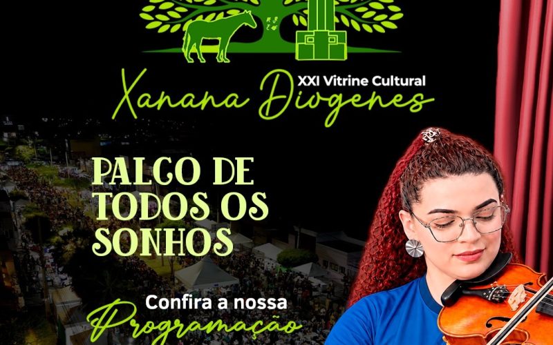 Vitrine Cultural “Xanana Diógenes” movimenta Pau dos Ferros nesta sexta (28)