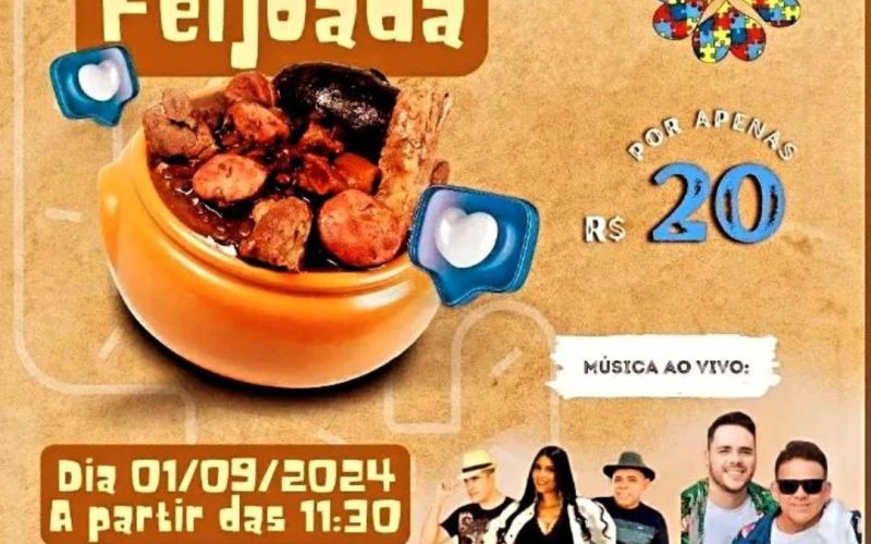 Feijoada das Mães da Amaava acontece no dia 1º de setembro em Assú