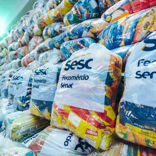 Sesc Mesa Brasil entrega mais de 22 toneladas de alimentos a 41 instituições no RN