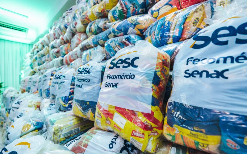 Sesc Mesa Brasil entrega mais de 22 toneladas de alimentos a 41 instituições no RN