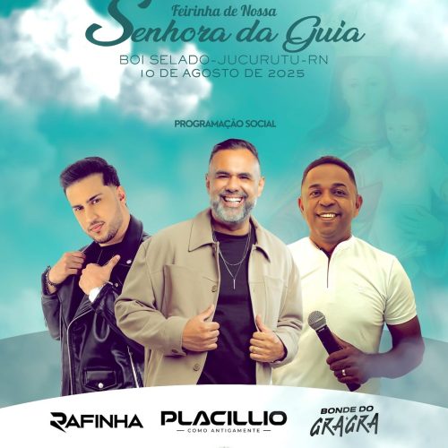 Festa de Nossa Senhora Daguia começa dia 10 em Jucurutu; Confira as atrações