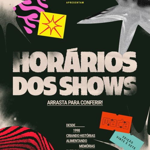 Bora pra festa?! Confira a ordem dos shows do Festival Mada 2025