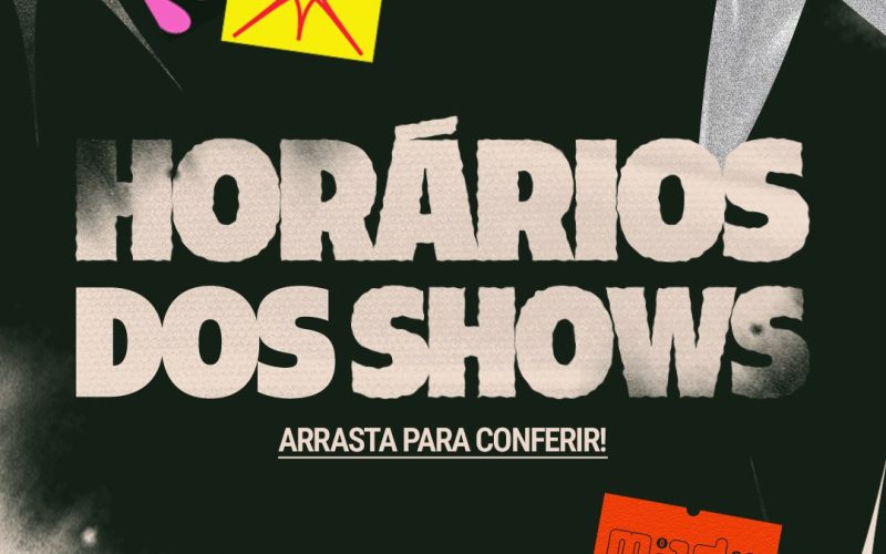 Bora pra festa?! Confira a ordem dos shows do Festival Mada 2025