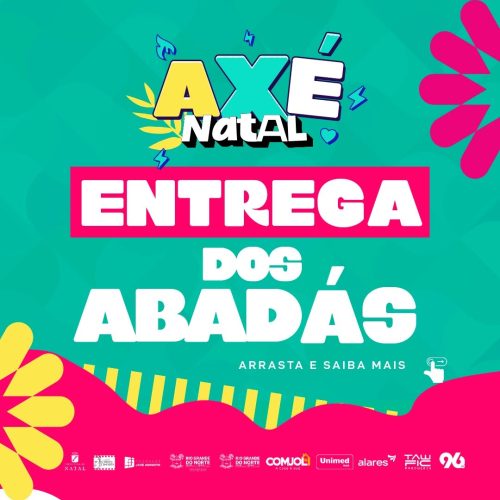 Entrega de abadás do Axé Natal 2025 começa nesta quinta-feira (13); Confira os horários