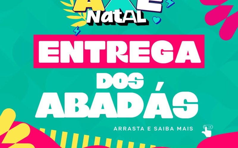 Entrega de abadás do Axé Natal 2025 começa nesta quinta-feira (13); Confira os horários